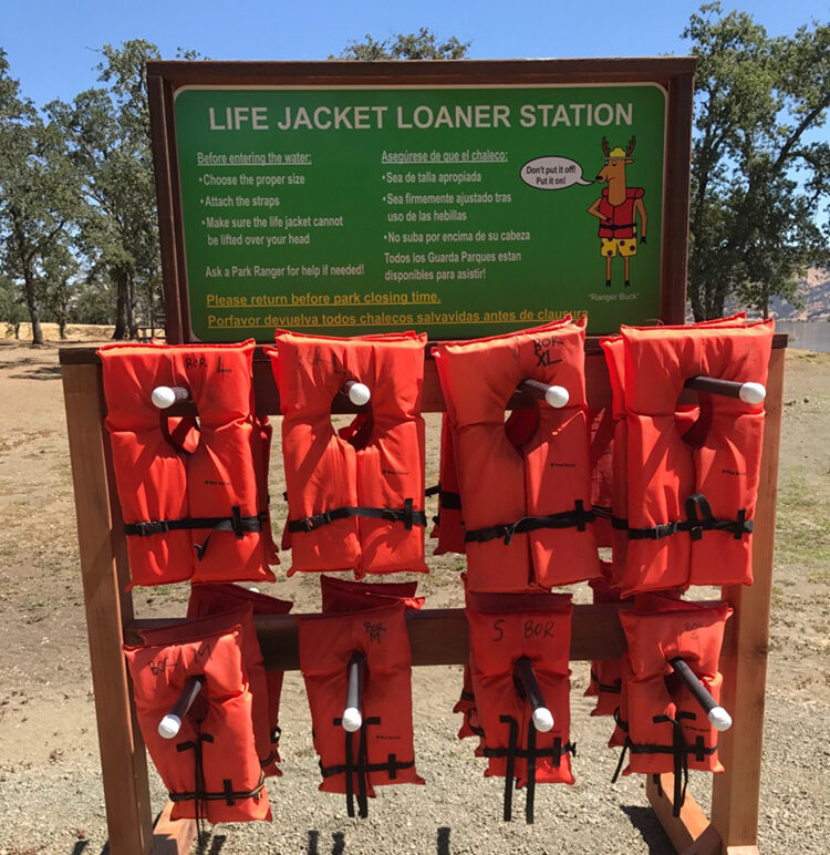 Life Jacket Loaner Station